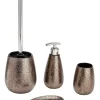 WENKO Seifenspender Marrakesh braun Keramik B/H/L: ca. 8x18x8 cm