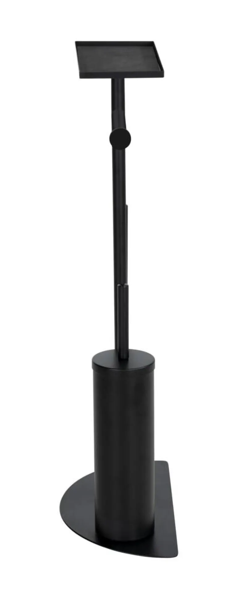WENKO Stand-WC-Garnitur Cosenza Neo schwarz Edelstahl
