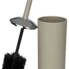 WENKO WC-Garnitur taupe Kunststoff