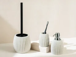 WENKO Zahnputzbecher Torretta sand