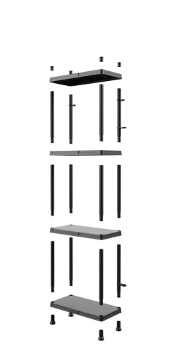 Werkstattregal H/T/L: ca. 160x30x60 cm