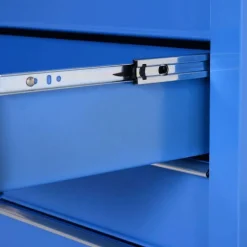 Werkstattwagen mit 5 Schubladen blau B/H/T: ca. 67,5x77x33 cm