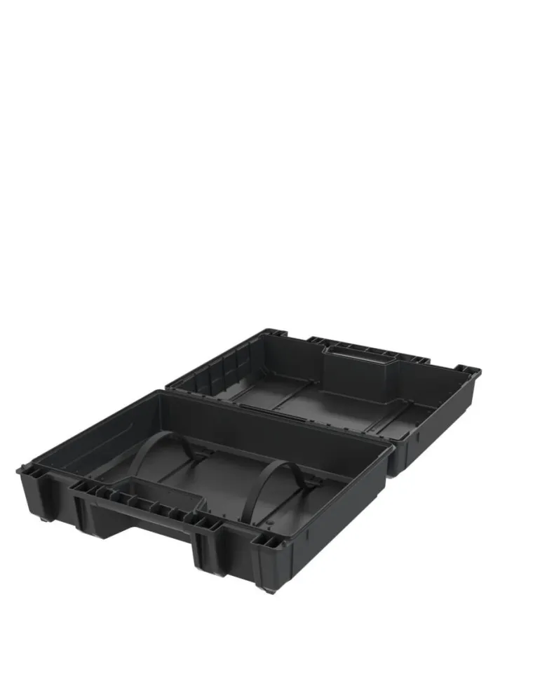 Werkzeugbox schwarz B/H/L: ca. 32x14x38,5 cm