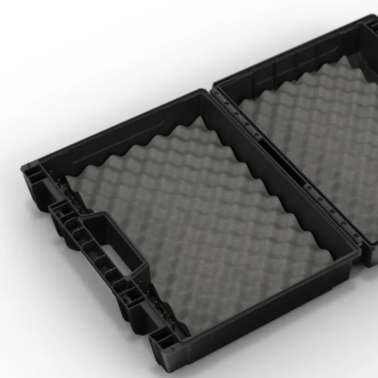 Werkzeugbox schwarz B/H/L: ca. 32x14x38,5 cm