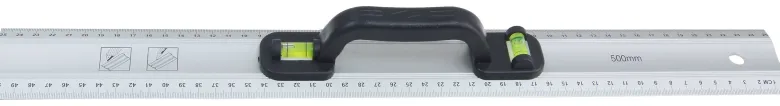 WERKZEYT Aluminiumlineal L: ca. 50 cm