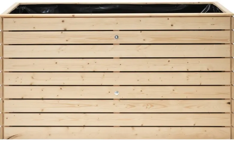 Westmann Hochbeet Fichte XL natur Fichte B/H/L: ca. 70x90x160 cm