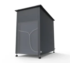 Westmann Hochbeet Plexa anthrazit Metall B/H/L: ca. 100x85x50 cm