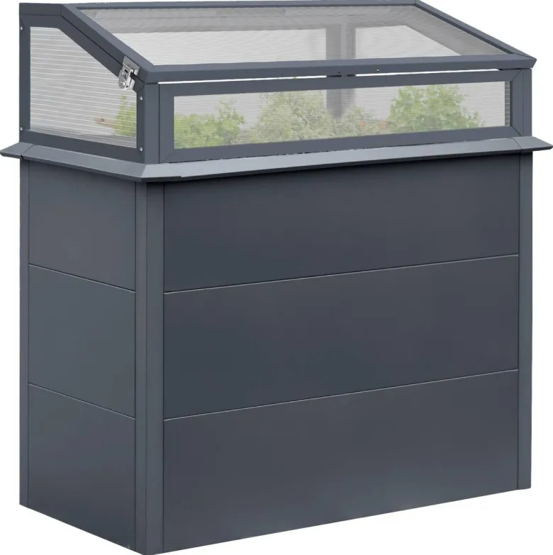 Westmann Hochbeet Primus anthrazit Stahl B/H/L: ca. 100x113x50 cm