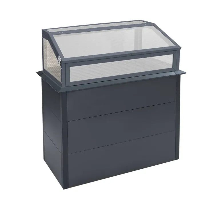 Westmann Hochbeet Primus anthrazit Stahl B/H/L: ca. 100x113x50 cm