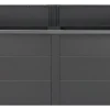 Westmann Hochbeet Primus XL anthrazit Metall B/H/T: ca. 200x77x100 cm