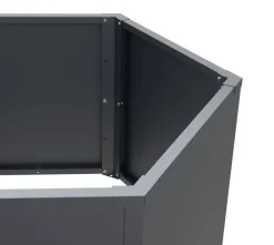 Westmann Hochbeet Varia anthrazit Metall B/H/L: ca. 100x77x100 cm