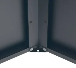 Westmann Hochbeet Varia anthrazit Metall B/H/L: ca. 100x77x200 cm
