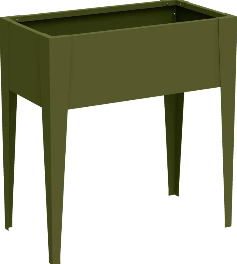 Westmann Hochbeet Vedura olive Stahl B/H/L: ca. 74x80x40 cm