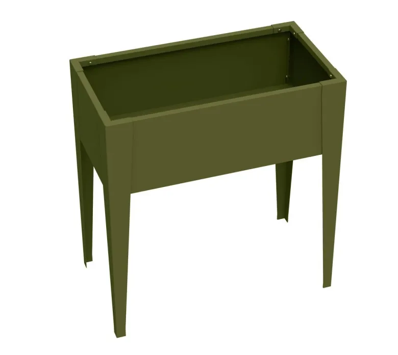 Westmann Hochbeet Vedura olive Stahl B/H/L: ca. 74x80x40 cm