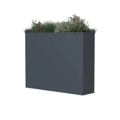 Westmann Pflanzkasten Talus anthrazit Metall B/H/T: ca. 100x77x25 cm