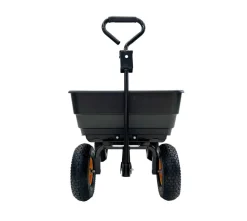 Westmann Schubkarre Prakta schwarz B/H/L: ca. 59,5x105x119 cm