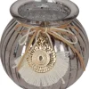 Windlicht champagner Glas