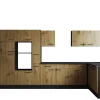 Winkelküche Oliver B/H/T: ca. 370x205x172 cm