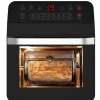 WKM Heißluftfritteuse DAF-1601.12LB schwarz Edelstahl B/H/L: ca. 36x42x40,8 cm ca. 12 l