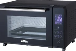 WKM Mini-Backofen DTO-1600.30H schwarz Metall B/H/T: ca. 51x32x41 cm ca. 30 l