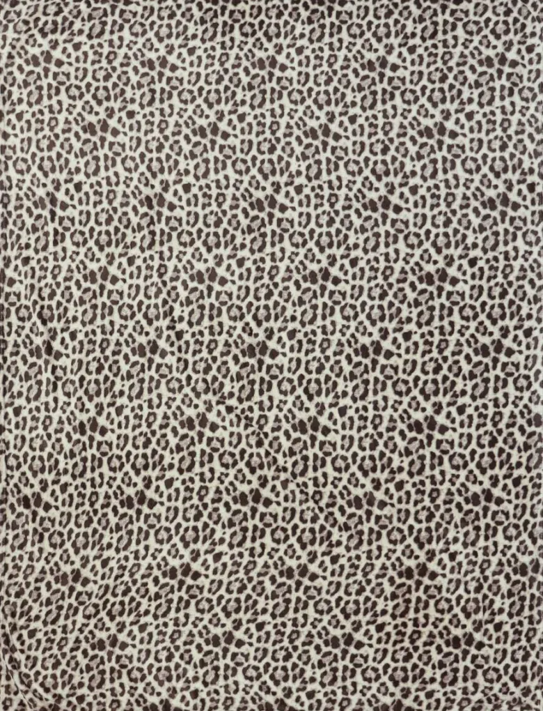 Wohndecke Flanell braun Polyester B/L: ca. 150x200 cm