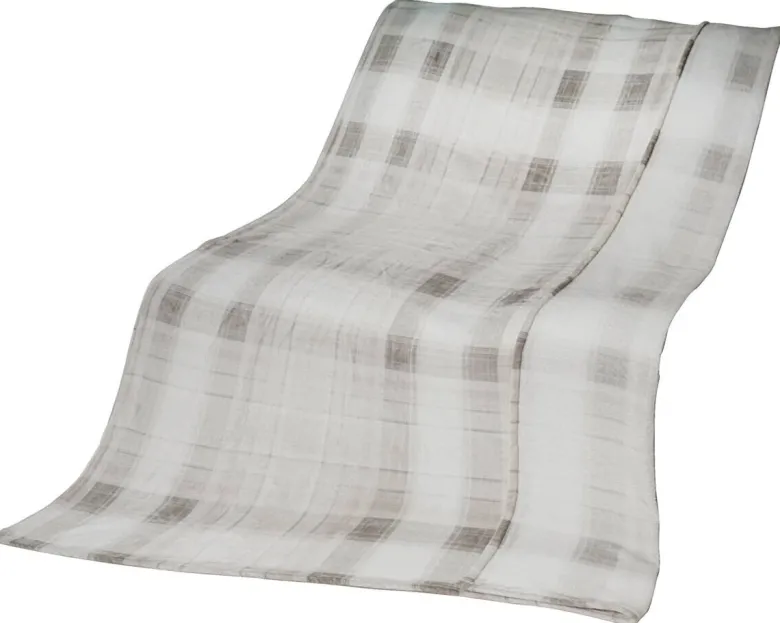 Wohndecke natur Polyester B/L: ca. 150x200 cm