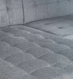 Wohnlandschaft Monica schwarz grau Flachgewebe B/H/T: ca. 348x87x198 cm
