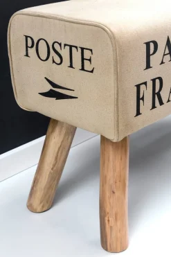 Wohnling Sitzbank beige B/H/T: ca. 91x51x30 cm