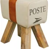 Wohnling Sitzhocker beige B/H/T: ca. 40x47x30 cm