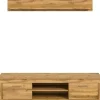 Wohnwand Jam Eiche Wotan Nachbildung B/H/T: ca. 310x159x35 cm