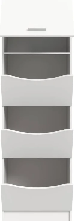 Wäscheschrank Free weiß B/H/T: ca. 60x196x68 cm