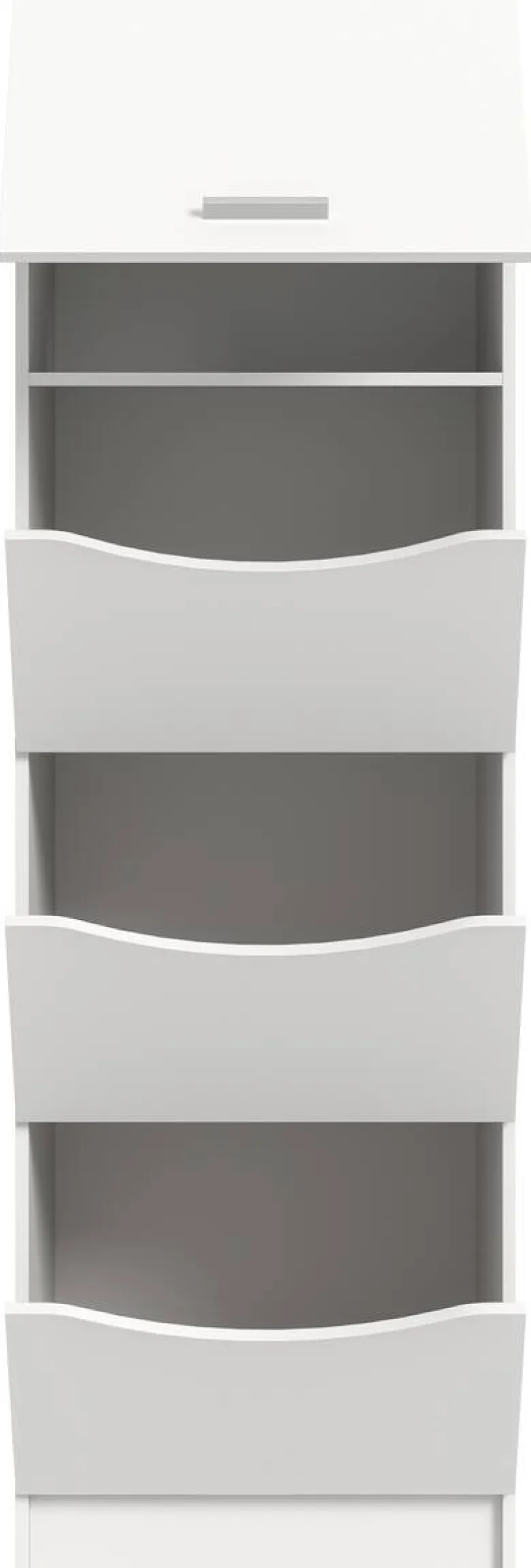 Wäscheschrank Free weiß B/H/T: ca. 60x196x68 cm