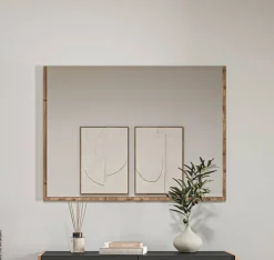 xonox.home Garderobenspiegel Bueno Basalt Nox Oak Nachbildung B/H: ca. 95x70 cm
