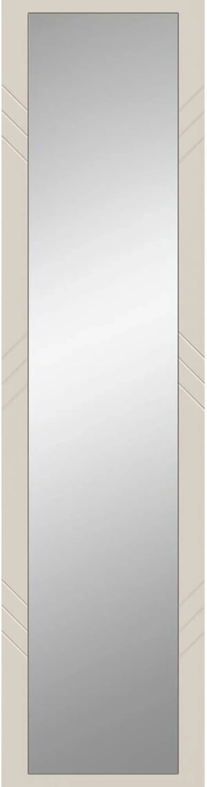 xonox.home Wandspiegel NOTES sandbeige sandbeige matt Melamin B/H/T: ca. 45x100x2 cm