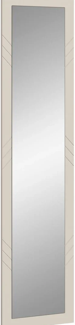 xonox.home Wandspiegel NOTES sandbeige sandbeige matt Melamin B/H/T: ca. 45x100x2 cm