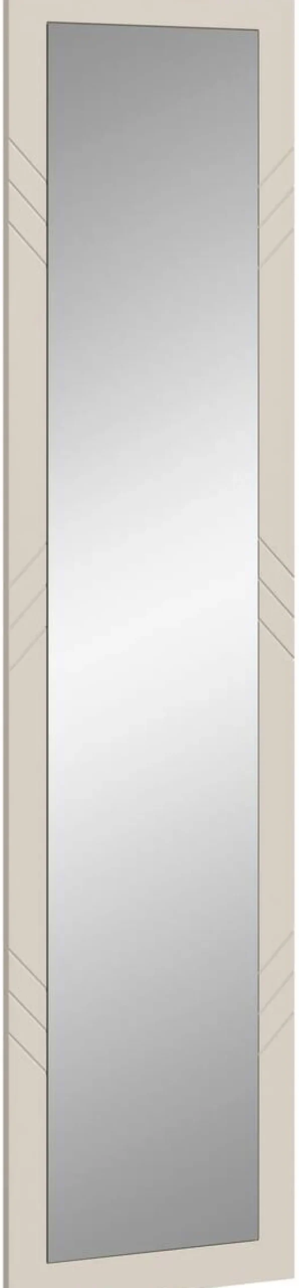 xonox.home Wandspiegel NOTES sandbeige sandbeige matt Melamin B/H/T: ca. 45x100x2 cm