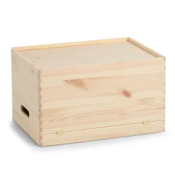 Zeller Allzweckkiste natur Holz B/H/L: ca. 30x23x40 cm