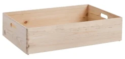 Zeller Allzweckkiste natur Kiefer B/H/L: ca. 60x15x40 cm