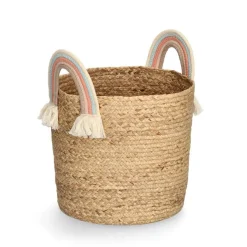 Zeller Aufbewahrungskorb Rainbow natur B/H/L: ca. 33,5x35x15 cm