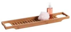 Zeller Badewannenablage braun Bambus B/H/L: ca. 14,3x4,5x70 cm