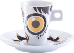 Zeller Espresso-Set Faces