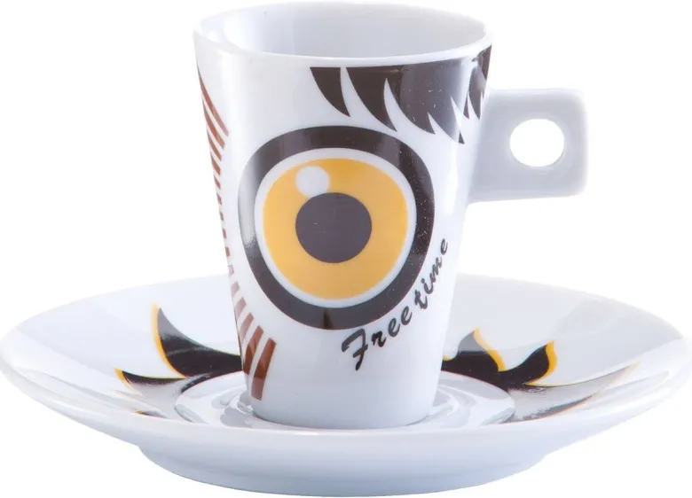 Zeller Espresso-Set Faces
