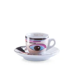 Zeller Espresso-Set Magic Eyes