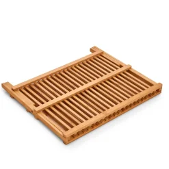 Zeller Geschirrabtropfständer natur Bambus B/H/L: ca. 35x25x42 cm