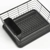 Zeller Geschirrabtropfständer schwarz Metall B/H/L: ca. 30,5x14,5x37 cm