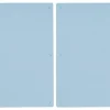 Zeller Herdabdeck-/Schneideplattenset transparent Glas B/H/L: ca. 30x0,7x52 cm
