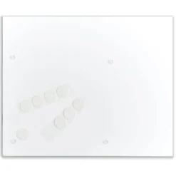 Zeller Herdblende-/Abdeckplatte Mosaik beige Glas B/H/L: ca. 50x0,8x56 cm