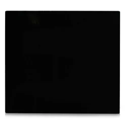 Zeller Herdblende-/Abdeckplatte schwarz Glas B/H/L: ca. 50x0,8x56 cm