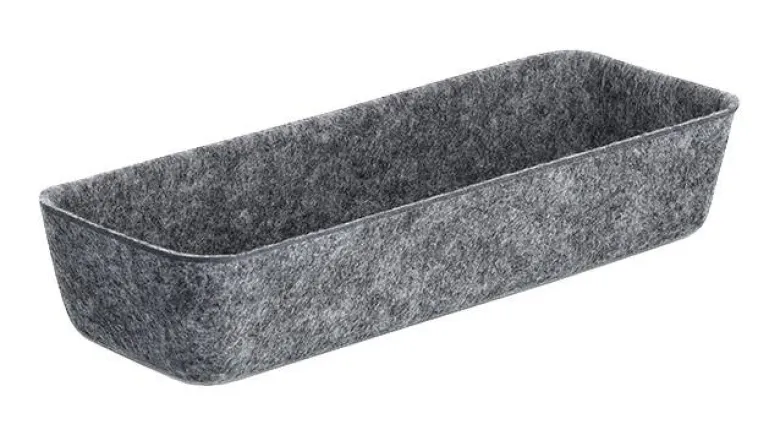 Zeller Organizer grau Filz