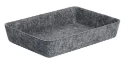Zeller Organizer grau Filz